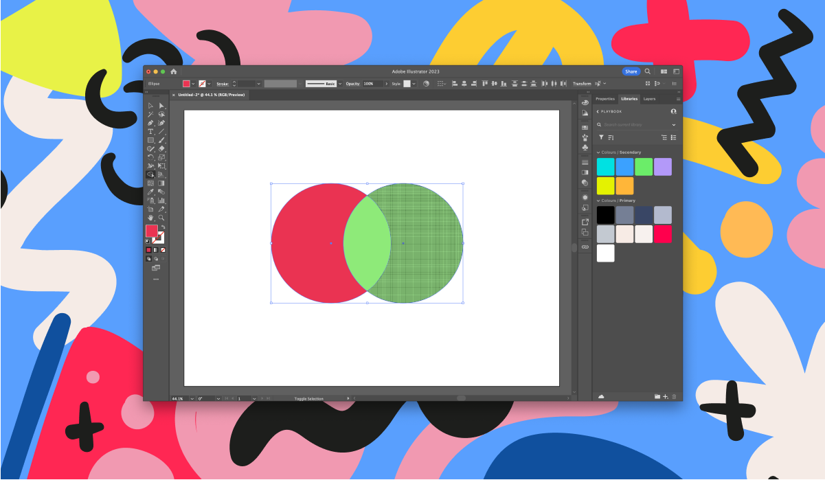 How to Blend Shapes in Adobe Illustrator Tutorial 