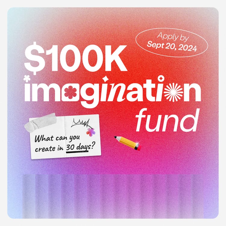 Playbook $100K imagination fund submission guidelines